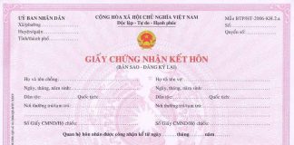Giấy chứng nhận đăng ký kết hôn không có chữ ký của hai vợ chồng