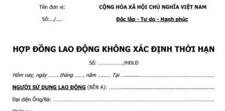 Hợp đồng lao động không xác định thời hạn