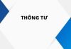 Thông tư hướng dẫn