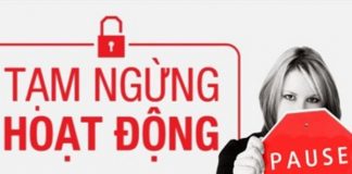 Thông báo tạm ngừng kinh doanh