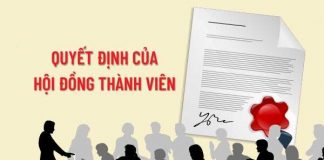 Quyết định của Hội đồng thành viên